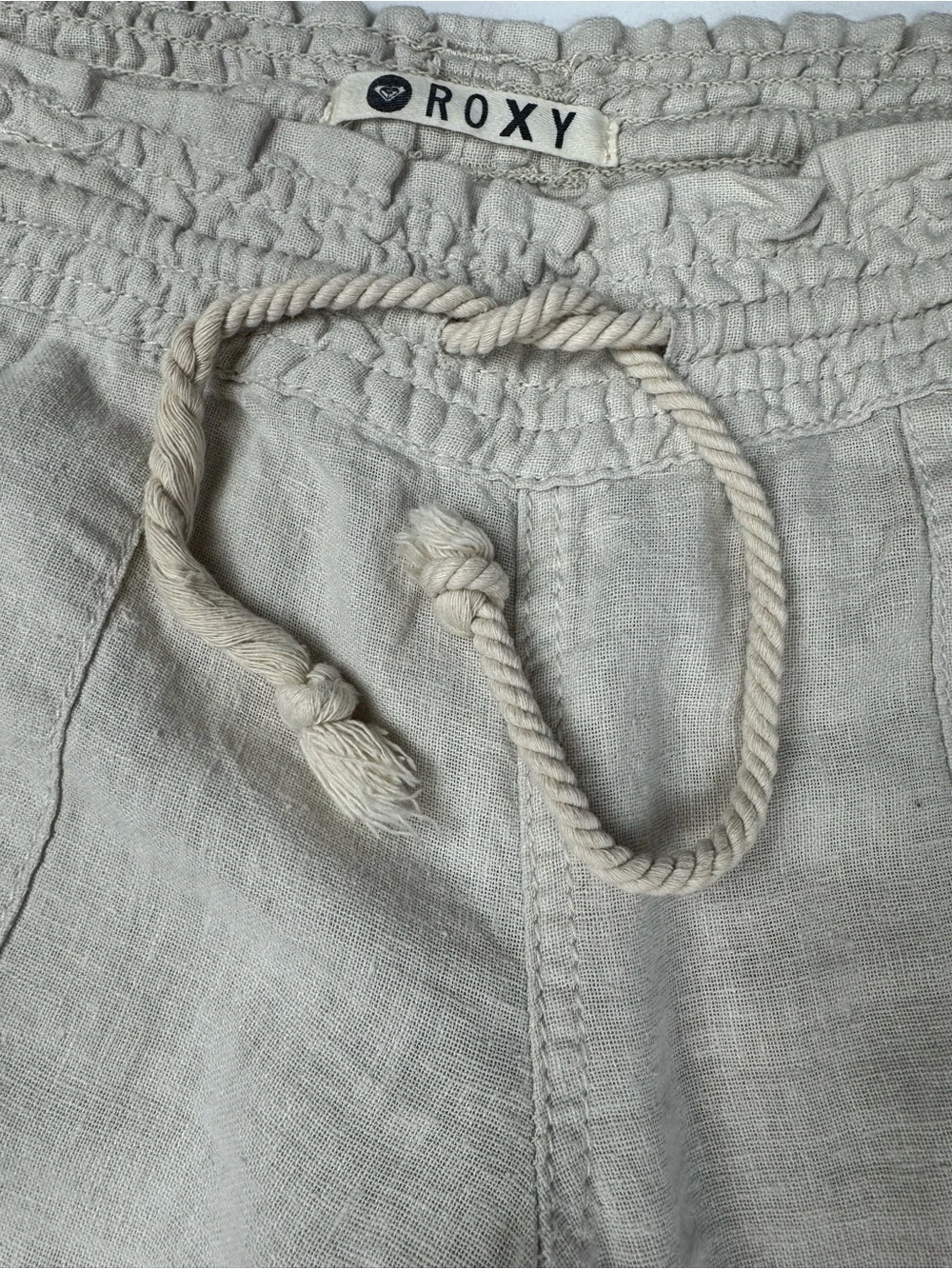 Roxy Wide-Leg Drawstring Pants Size Medium - Picture 12 of 16